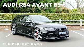 Audi RS4 Avant B9 review and drive  the perfect daily wagon [upl. by Atok106]