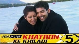 Gurmeet  Debinas ROMANTIC TASK Fear Factor Khatron Ke Khiladi 5 22nd March 2014 FULL EPISODE [upl. by Thorn]