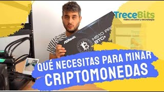 Qué se necesita para MINAR CRIPTOMONEDAS [upl. by Hildick]