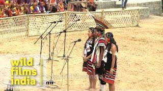 Zeliang Naga tribe perform a folk song  Nagaland [upl. by Brose]