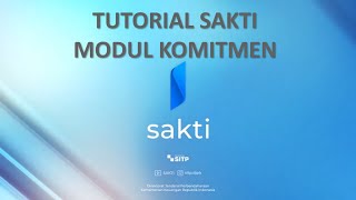 Tutorial SAKTI  Modul Komitmen [upl. by Anama30]