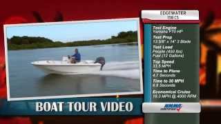 EdgeWater Power Boats 158CS Review [upl. by Nyl]