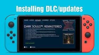 Installing DLCupdates offline on the Nintendo Switch [upl. by Terryl]