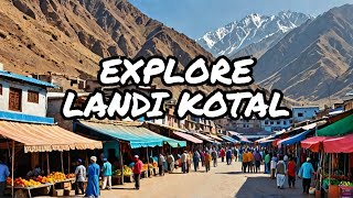 Pakistan Travel Landi Kotal City Bazar Tour [upl. by Adriell]