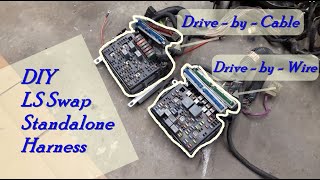 LS Swap Wiring Harness for any vehicle Basic and Simple Stock Harness  DIY [upl. by Feilak976]