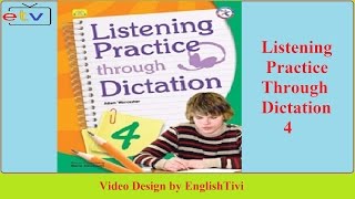 Listening Practice Through Dictation 1 Unit 1  40 ● English Listening Practice ✔ [upl. by Atnima]