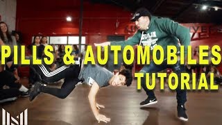 PILLS amp AUTOMOBILES  Chris Brown Dance TUTORIAL  Matt Steffanina Choreography [upl. by Sabella]