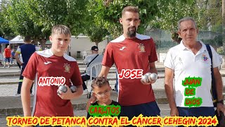 Torneo de Petanca Contra el Cáncer Cehegin Murcia 2024 [upl. by Roosevelt]