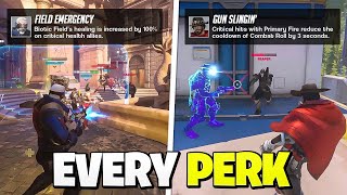 What EVERY PERK Looks Like in Overwatch 2 [upl. by Ybanrab]