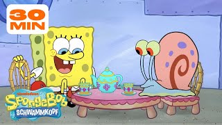 SpongeBob  Die GEMEINSTEN Momente von Gary der Schnecke  30 Minuten  SpongeBob Schwammkopf [upl. by Stranger479]