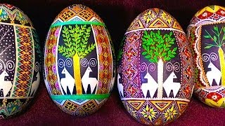 Learn How to Create 4 Four Seasons Eggs  Pysanky Pysanka Ukraine Ukrainian Ukrainians Egg Art [upl. by Arriaet]