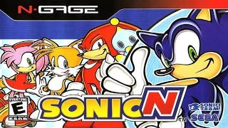 Sonic N Nokia NGage Gameplay [upl. by Notlrak]