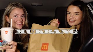 BESTELLEN WAT DE PERSOON VOOR ONS BESTELD MC DONALDS MUKBANG  NADINE AMBER [upl. by Otha]