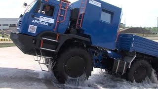 КАМАЗАрктика 6x6 — полный обзор от разработчиков показ жилого модуля внутри [upl. by Martyn]