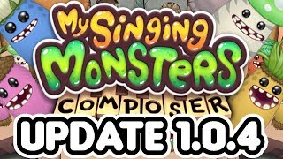 Dipsters Composer Update 104 My Singing Monsters Composer [upl. by Harutek809]