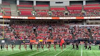 BC Lions intro vs Saskatchewan July 13 [upl. by Ariamo]