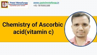 chemistry of ascorbic acidvitamin c [upl. by Ahcrop286]