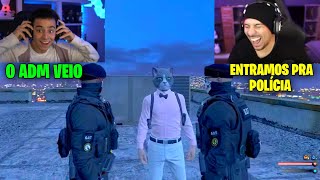 CJ E CONNOR SE INFILTRARAM NA POLICIA [upl. by Nerwal266]