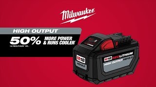 Milwaukee® M18™ REDLITHIUM™ HIGH OUTPUT™ HD 120 Battery [upl. by Htabmas]