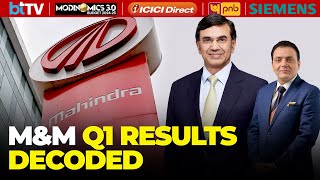 MampM Q1 Results Net Profit Drops 5 To ₹2612 Crore Revenue Up 12 YoY [upl. by Hsitirb92]