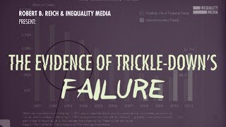 The Failure of TrickleDown Economics  Robert Reich [upl. by Atteuqcaj]