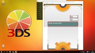 How to Delete a Pokémon Save File Start New Game on Citra Emulator [upl. by Candide25]