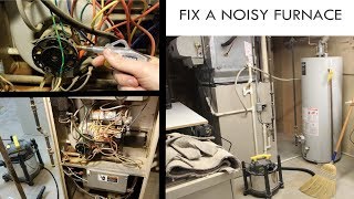 Furnace Making Noise  Fix Blower Motor [upl. by Torrie]