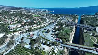 Corinth Canal Greece [upl. by Lletnwahs713]