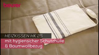 Heizkissen für schmiegsame Wärme amp Entspannung  Beurer HK 25 [upl. by Annelg]