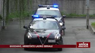 Giussano arrestato ladro seriale [upl. by Wolsniw]