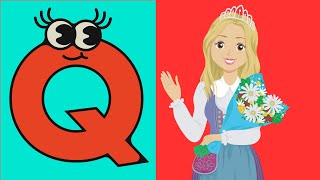 Quirky Queens Quest  A QSong Adventure  Fun Alphabet Song for Kids  Phonics Song for Kids [upl. by Dorran37]