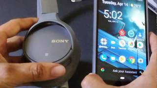 Sony WHCH700N Unboxing and NFC set up [upl. by Kristopher]