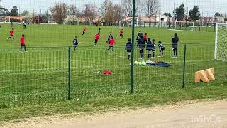 U9 FCGB vs U9 ESA LinasMontlhery [upl. by Bounds99]