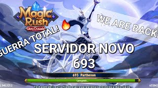 MAGIC RUSH S693  VOLTAMOS E COM GUERRA TOTAL 🔥 LV52 [upl. by Rexferd786]