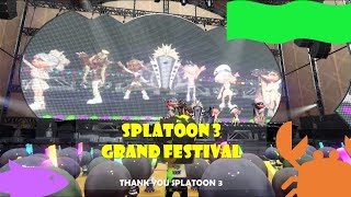 SPLATOON 3  GRAND FESTIVAL [upl. by Dav]