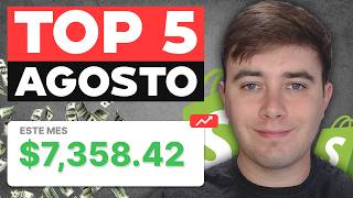 TOP 5 PRODUCTOS DROPSHIPPING Agosto [upl. by Enomor195]