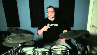 Free Live Drum Lesson  Developing Groove On The Drums [upl. by Cerelly]