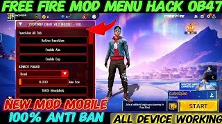 Free fire hack ob47 new auto headshot hack new data file ff max hack ob47 hologrammagic bullet hack [upl. by Gilletta]