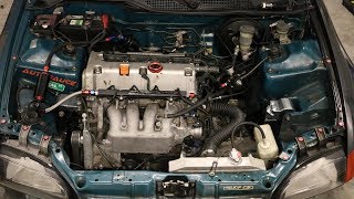 K20 Swap in a Honda Civic EK how easy is it [upl. by Ameline]