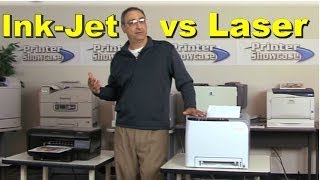 Inkjet vs Laser Printer [upl. by Kcirdahs]