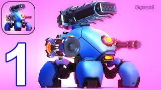 Little Big Robots Mech Battle  Gameplay Walkthrough Part 1 Tutorial iOS Android [upl. by Efi]