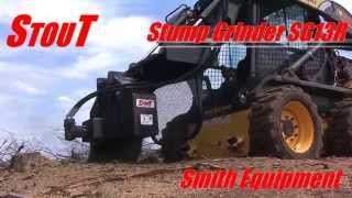 STOUT Stump Grinder SG13R Instructional [upl. by Merry]