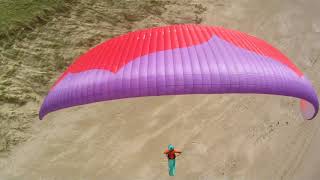 Soaring Paragliding Wijk aan Zee the Netherlands 06092020 [upl. by Merlina518]