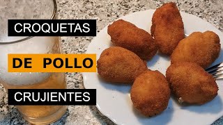 CROQUETAS DE POLLO  LAS CROQUETAS QUE TRIUNFAN EN CASA [upl. by Keithley]