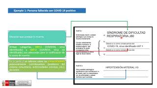 Correcto llenado del Certificado de Defunción [upl. by Fedora]