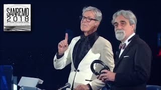 Sanremo 2018  Claudio Baglioni critica il maestro Vessicchio [upl. by Eyar703]