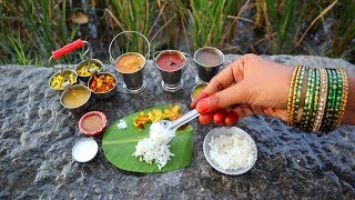 South Indian Thali  South Indian Thali Recipe  34  Mini Foodkey [upl. by Nelo]