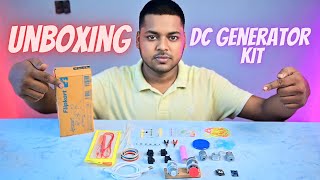 Science Project Kit Unboxing and Reviews  Generator Making Dynamo Motor and other science project [upl. by Tyree]