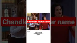 UNFORTUNATELY THAT IS CORRECT  Chandlers father name  Chandler and Ross  Game of Friends [upl. by Colbert]