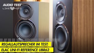 Elac UniFi Reference UBR62 Regallautsprecher  Kurztest  Preview [upl. by Saerdna953]